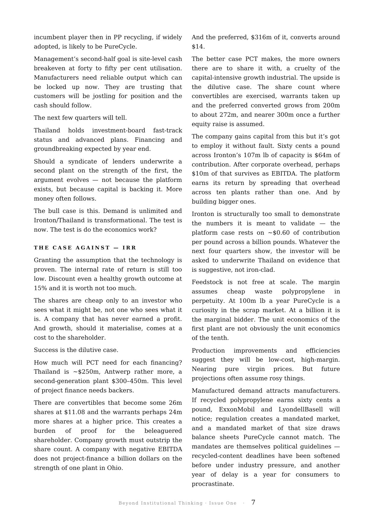 Issue One, page 7