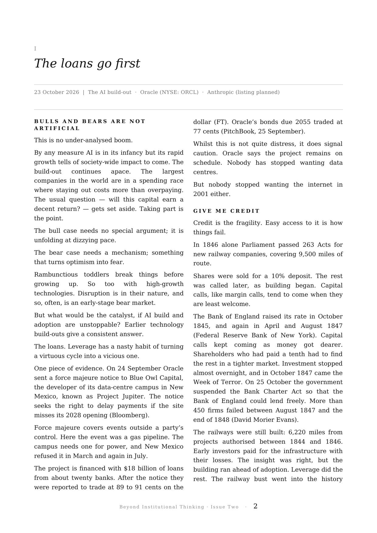 Issue Two, page 2